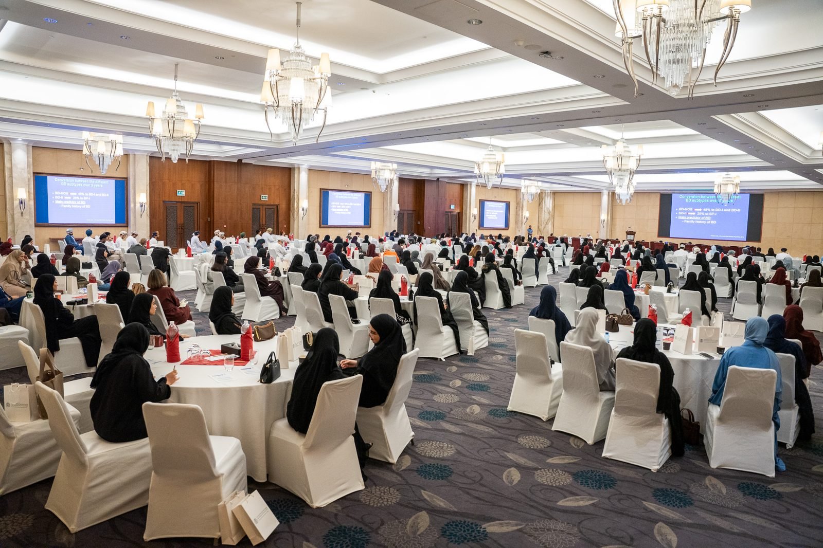 Delegates at round tables during a plenary session at OPS2026