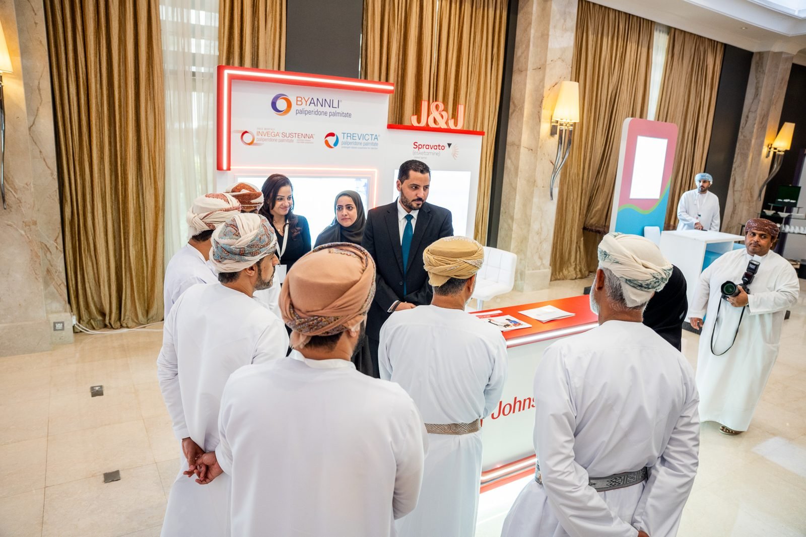 Delegates touring the OPS2026 exhibition area